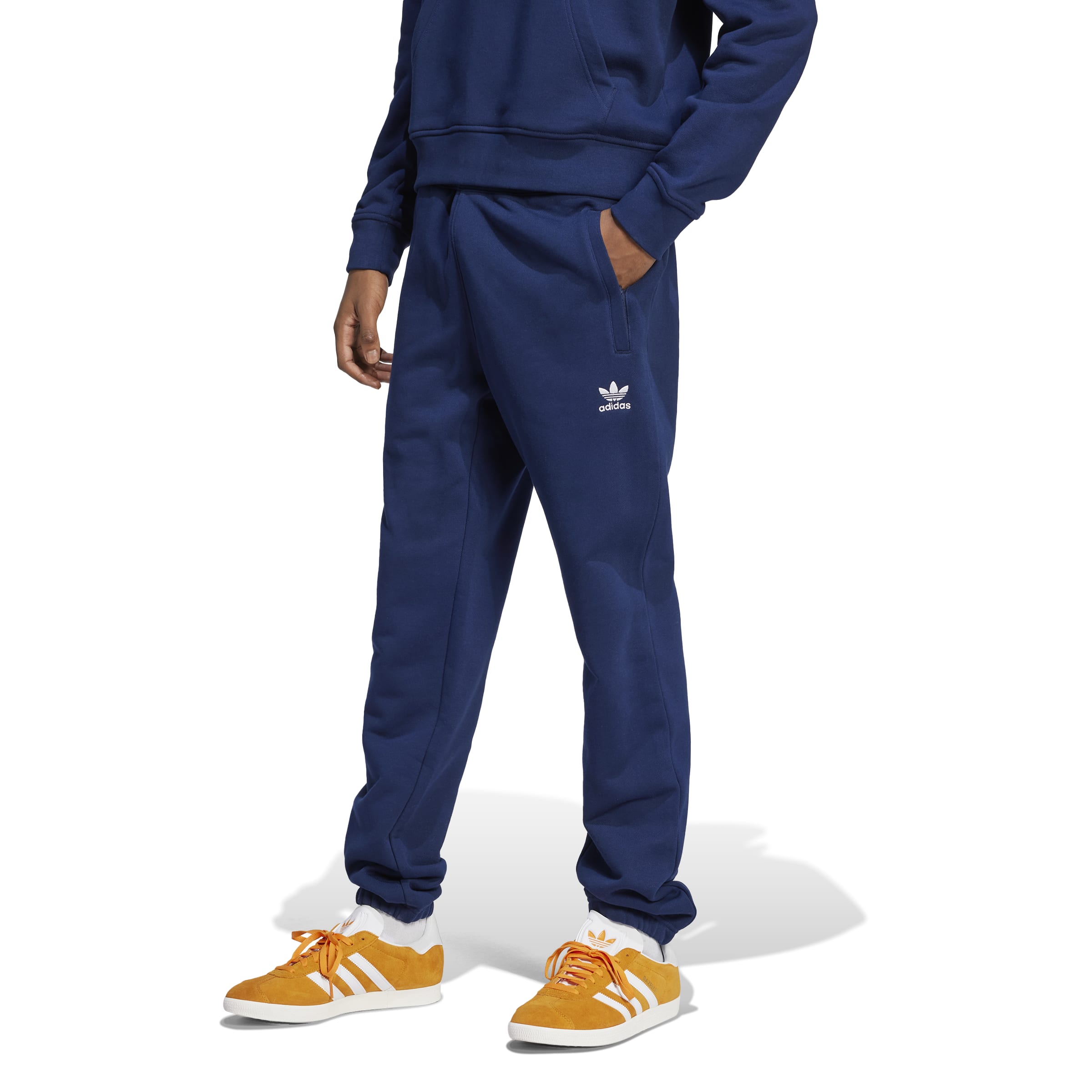 Ess Ft Adults  Male Trousers & Chinos Navy