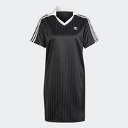V-Neck Ss Dress Adults  Female Dress Black
