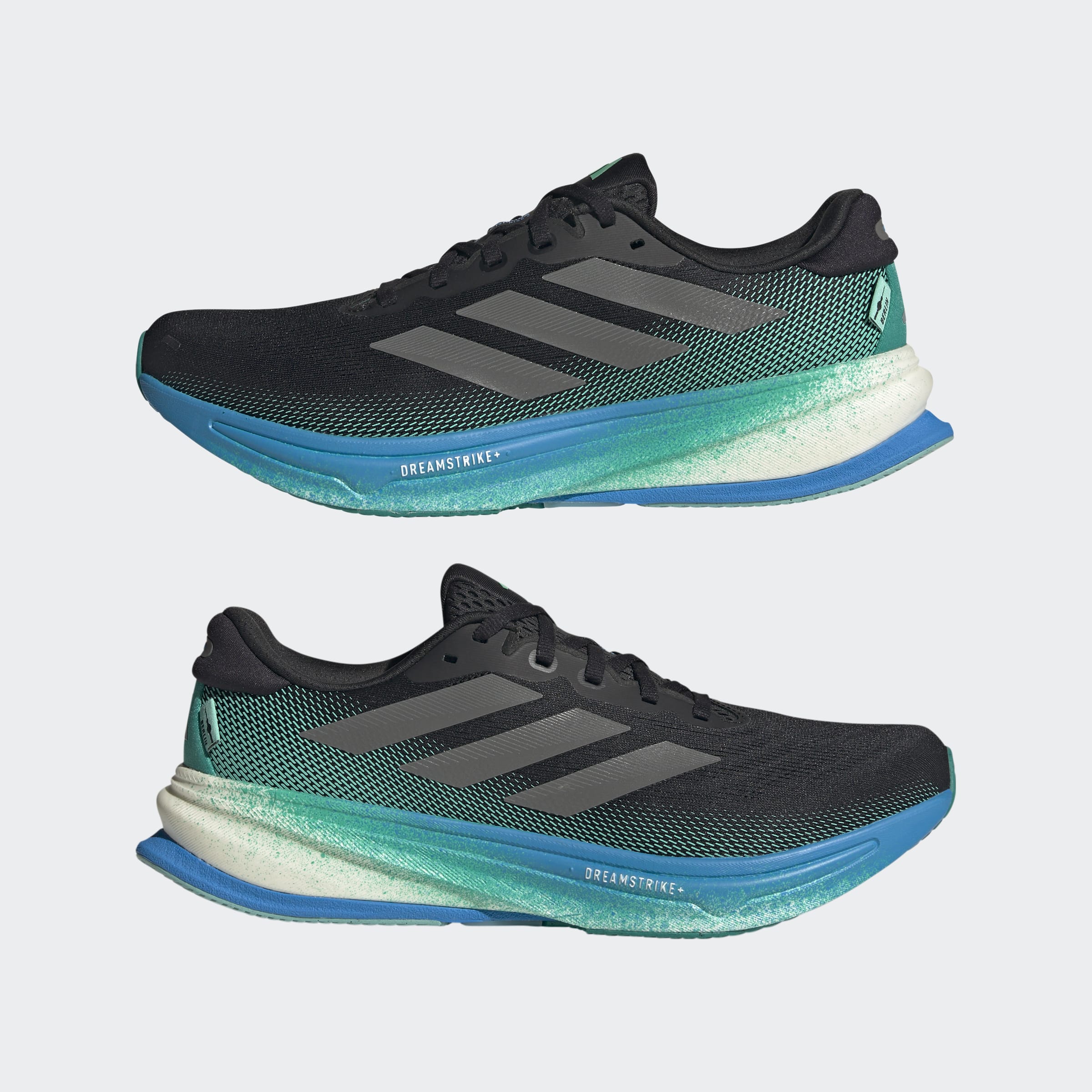 Supernova Rise 2 Adults  Male  Running Shoes Black