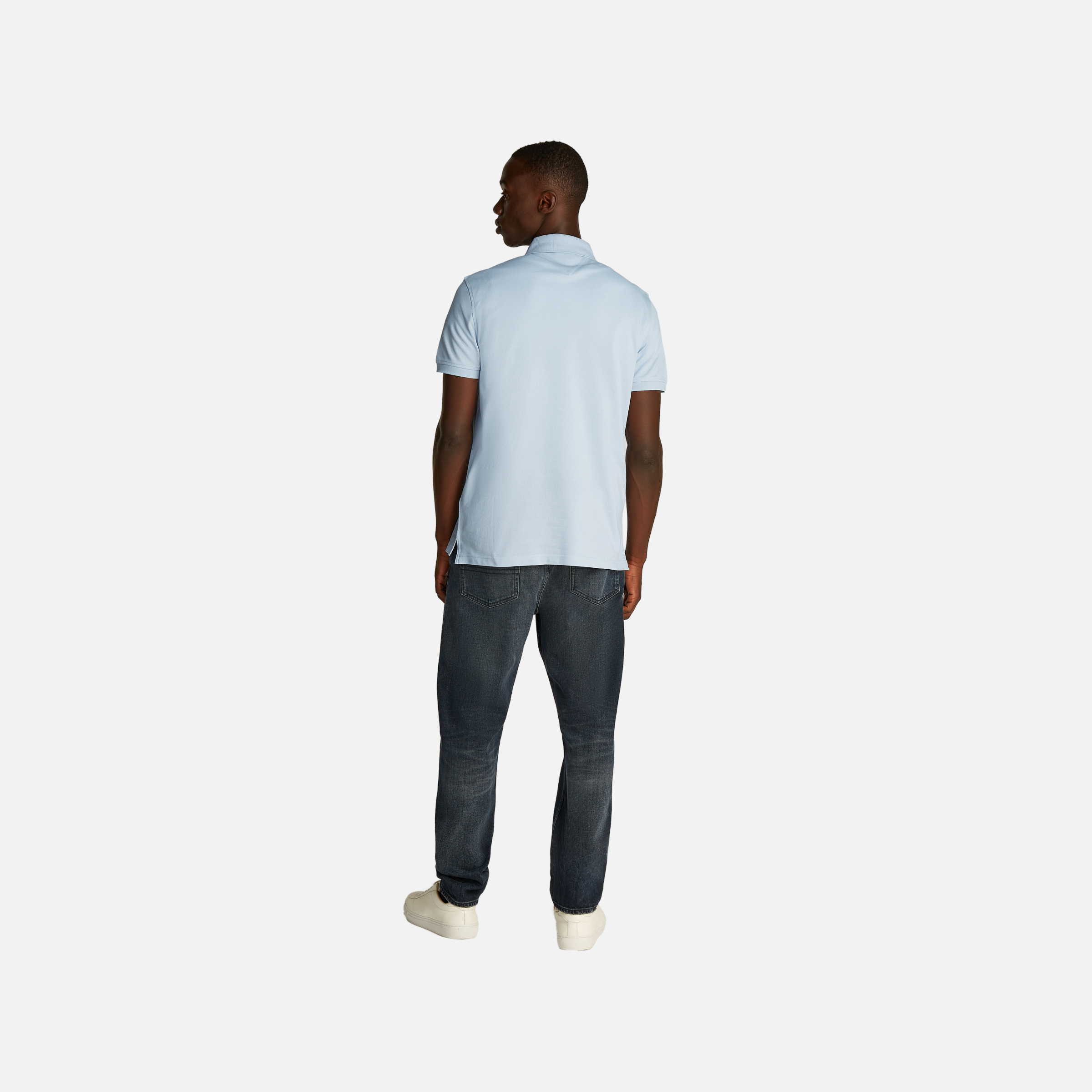 1985 Regular Polo Adults Male Polo Shirt Blue