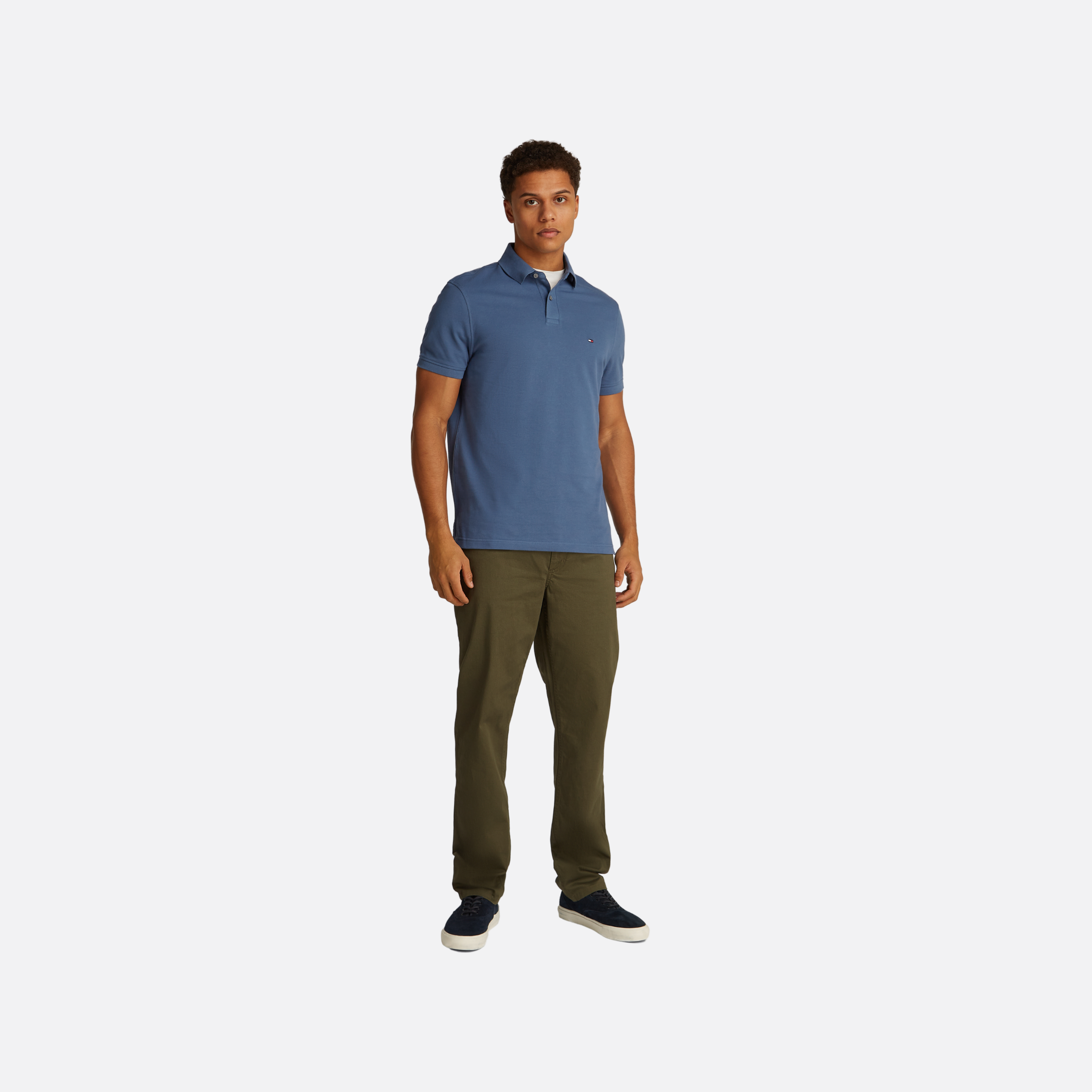 1985 Regular Polo Adults Male Polo Shirt Navy