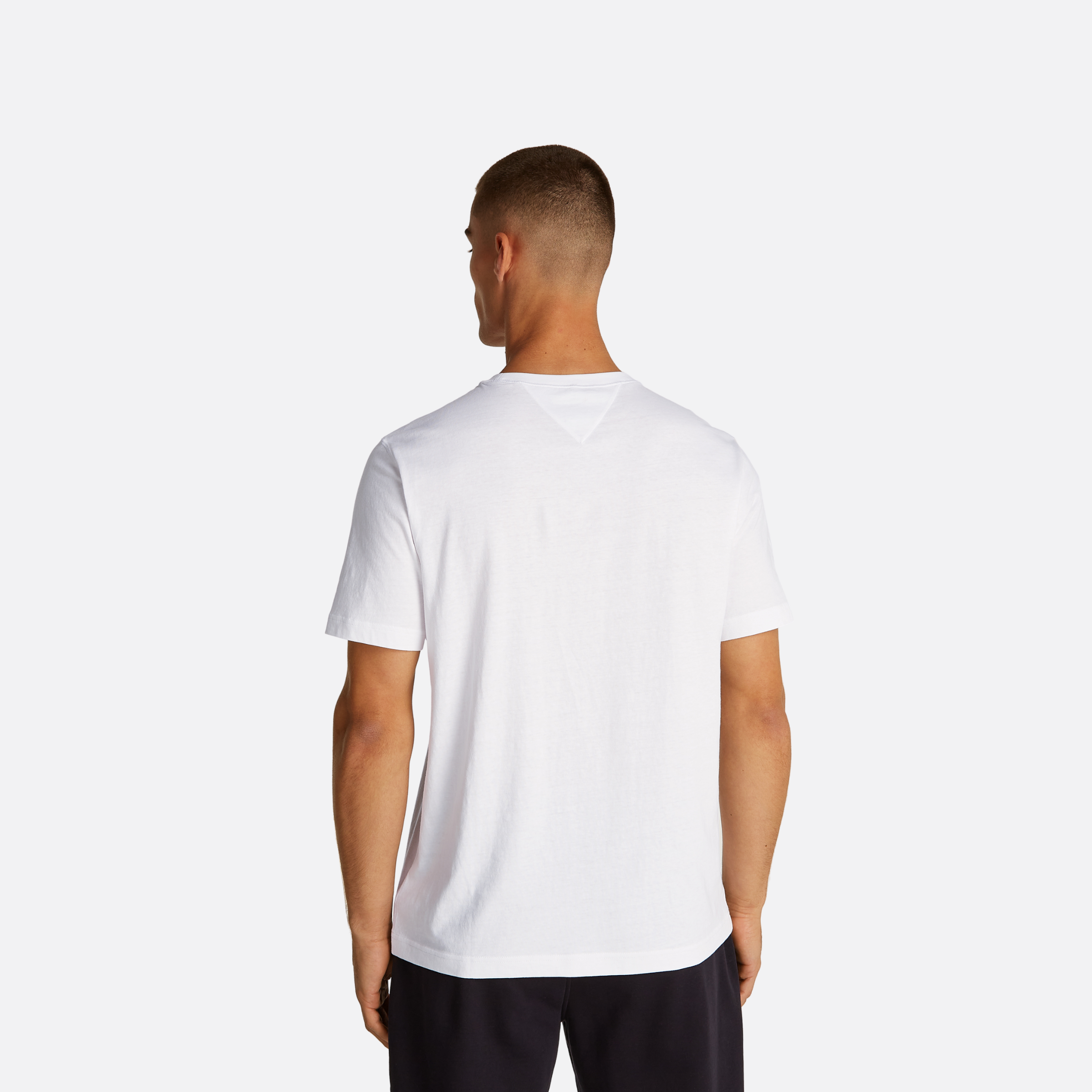 Big Hilfiger Tee Adults Male Tshirts White