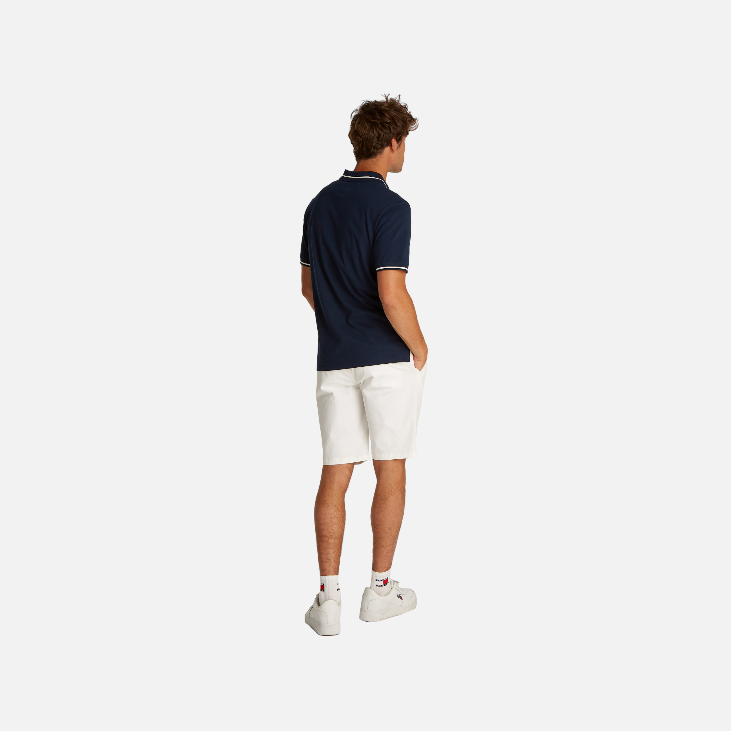 Tjm Reg Tipped Polo Adults Male Polo Shirt Blue