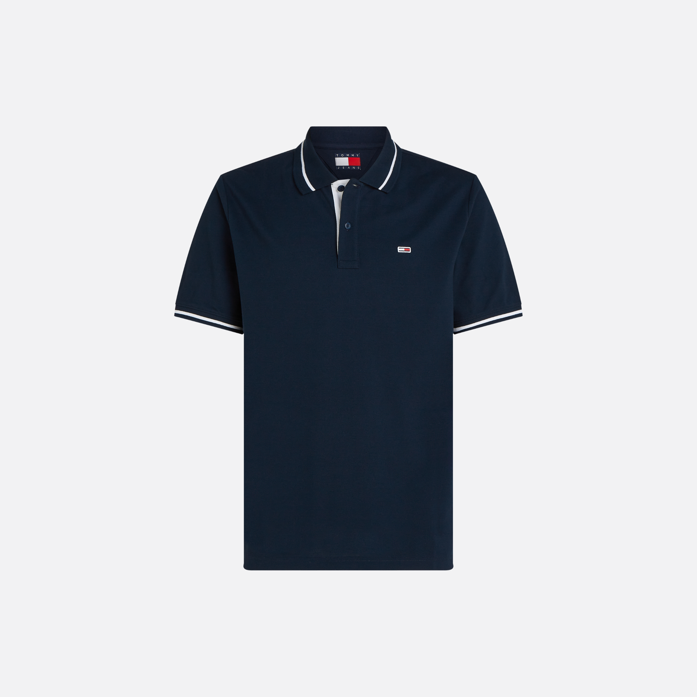 Tjm Reg Tipped Polo Adults Male Polo Shirt Blue