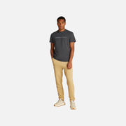 Tjm Reg Linear Logo Tee Ext Adults Male Tshirts Black