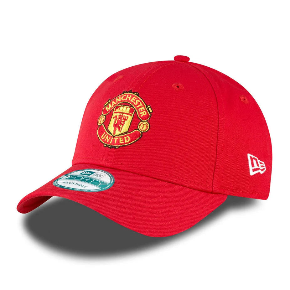 Manchester United 9FORTY Adults Male Caps Red