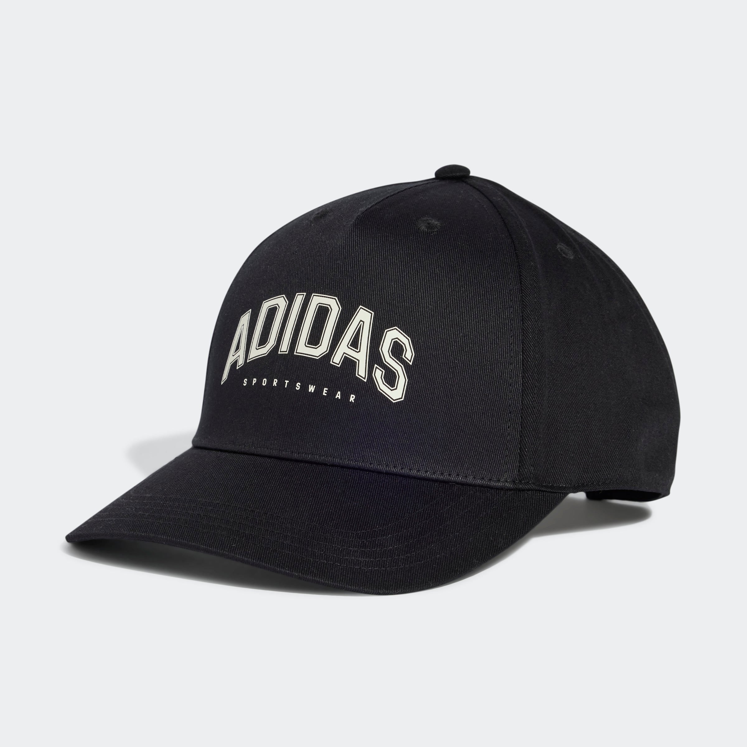 Varsity Cap Adults  Unisex  Caps Black